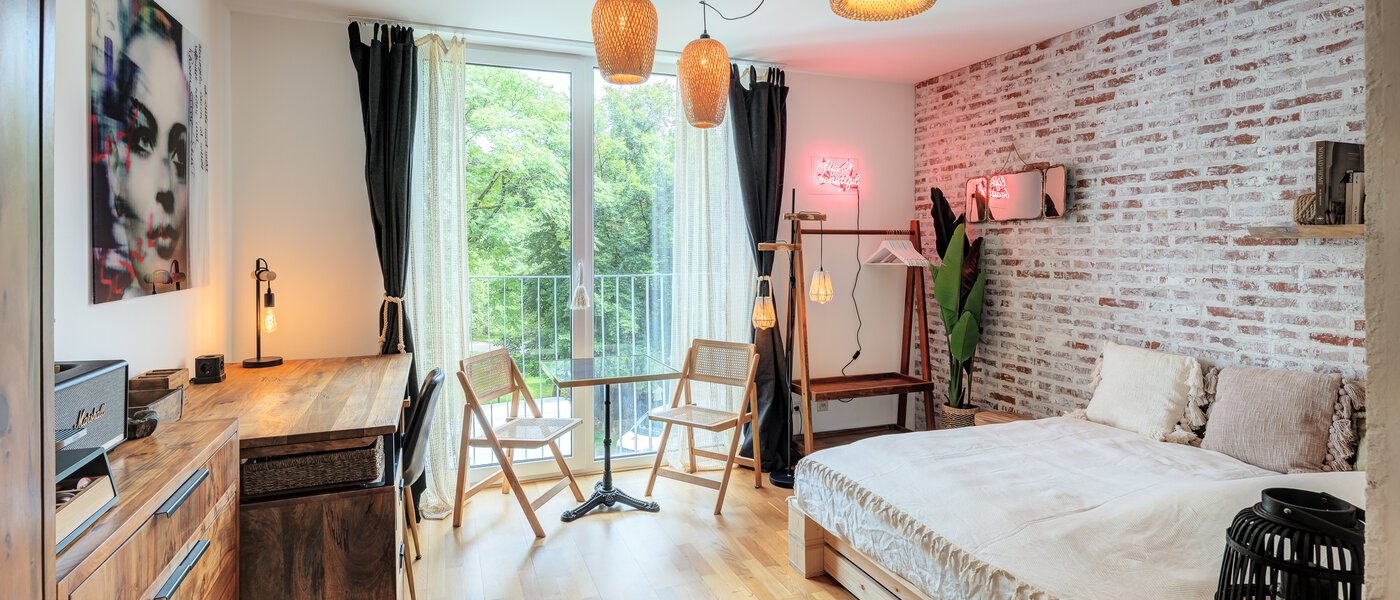 appartement München Neuhausen 01 pièce à vivre 14542