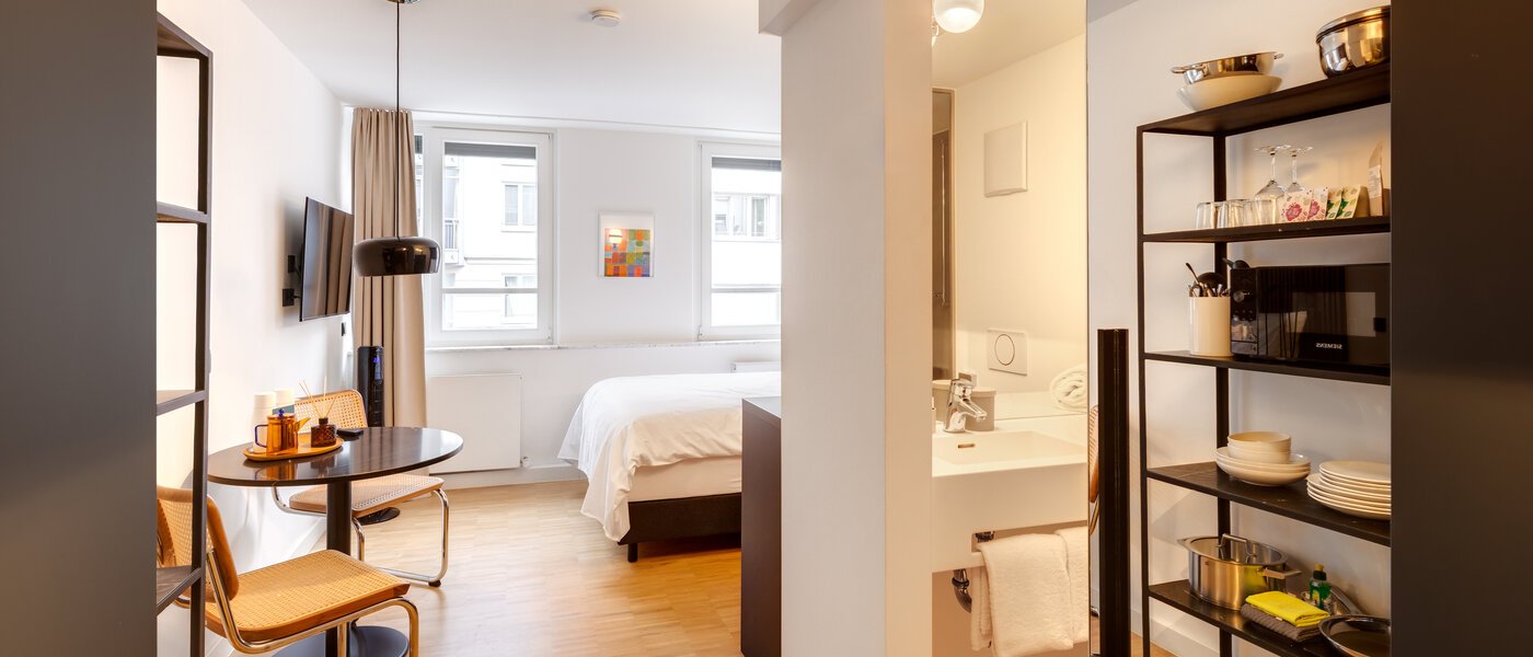 studio München Schwabing-West (rund um den Hohenzollernplatz) 01 pièce à vivre 14544