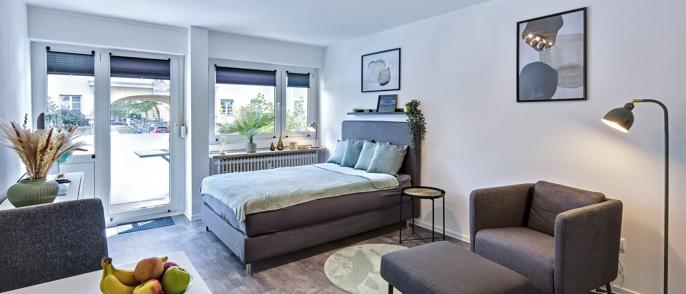 appartement München Neuhausen 01 pièce à vivre 14547