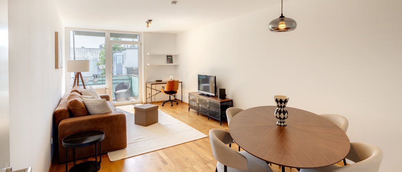 appartement München Obersendling 01 pièce à vivre 14549