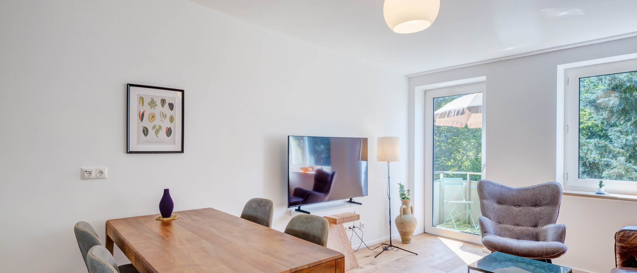 appartement München Parkstadt Bogenhausen 04 pièce à vivre 14554