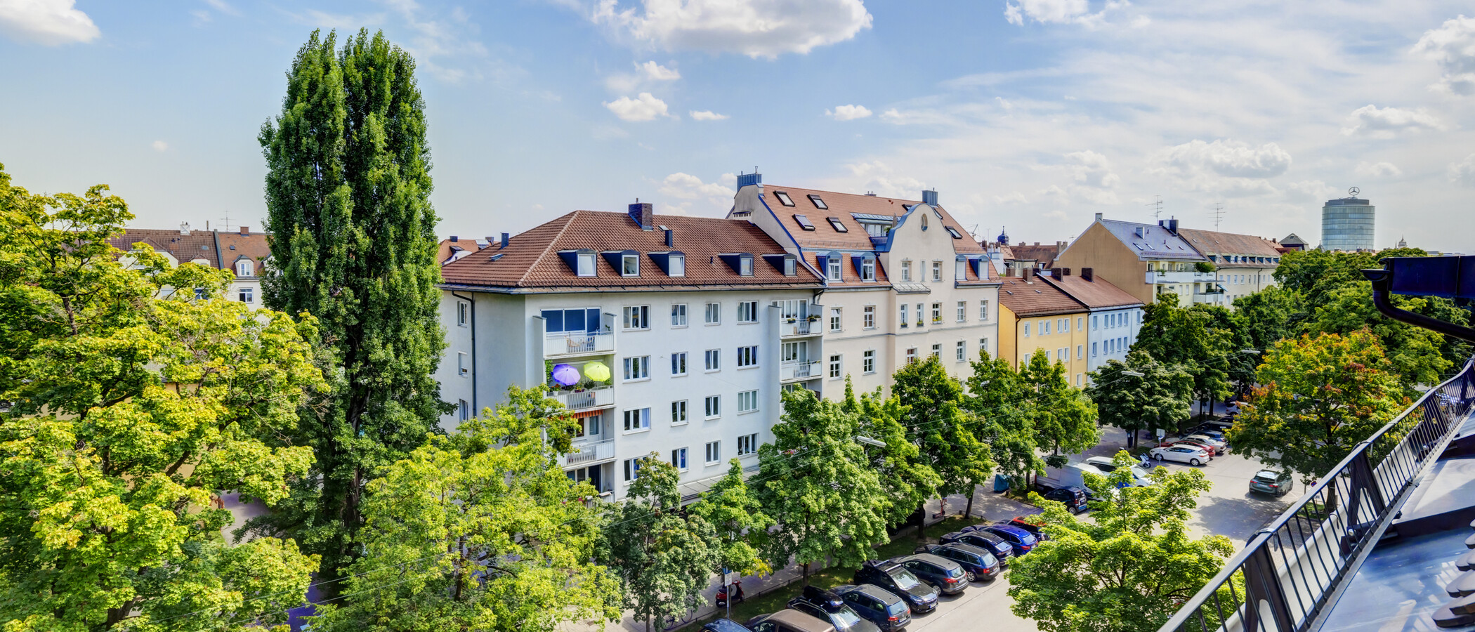 appartement sous les toits München Neuhausen 01 vue 14555
