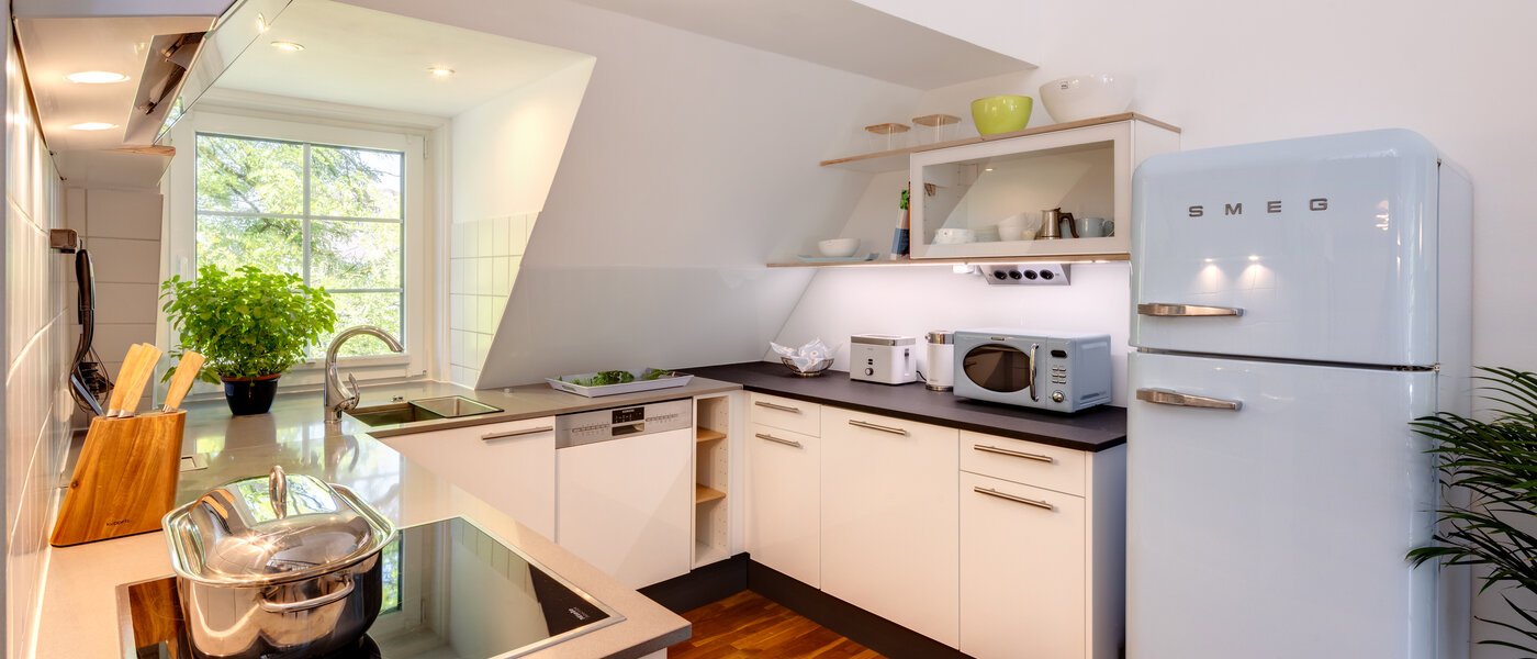 appartement style maisonnette avec mezzanine München Ramersdorf 02 cuisine 14556