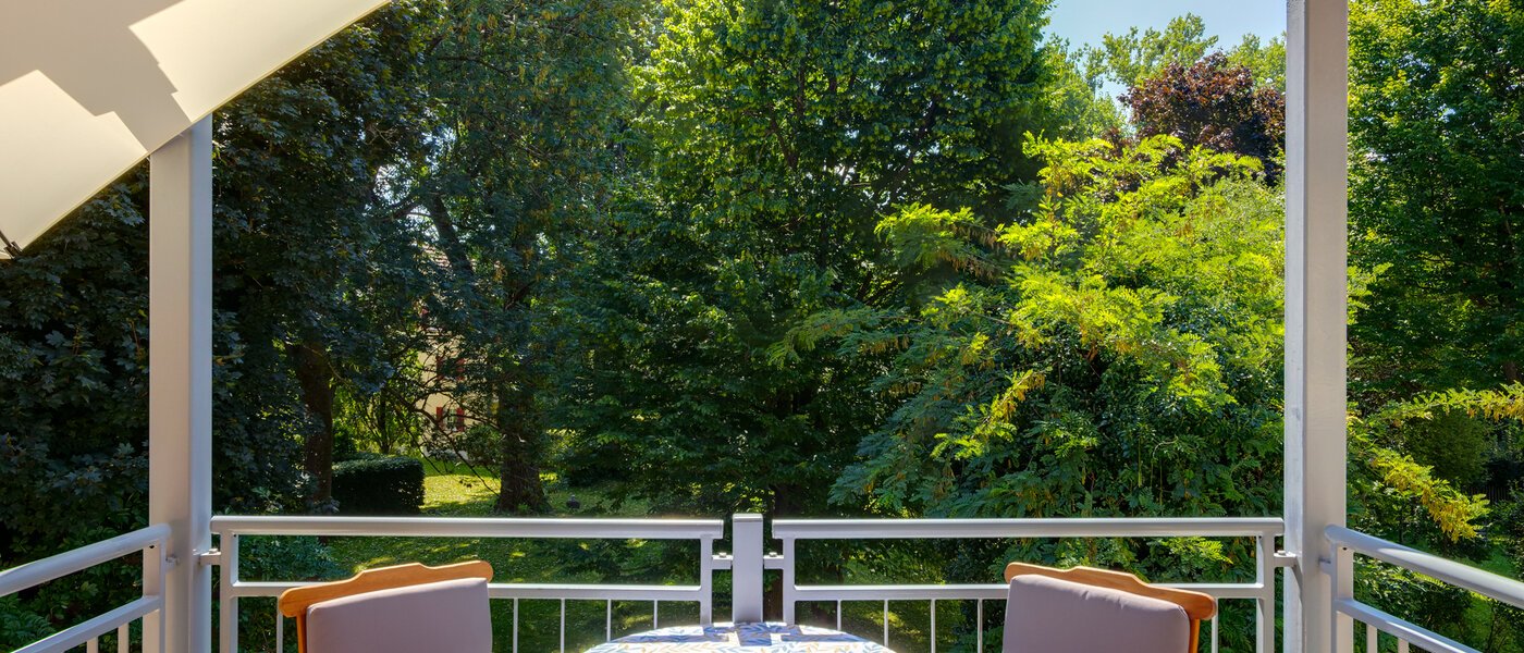 appartement style maisonnette avec mezzanine München Ramersdorf 01 balcon 14556