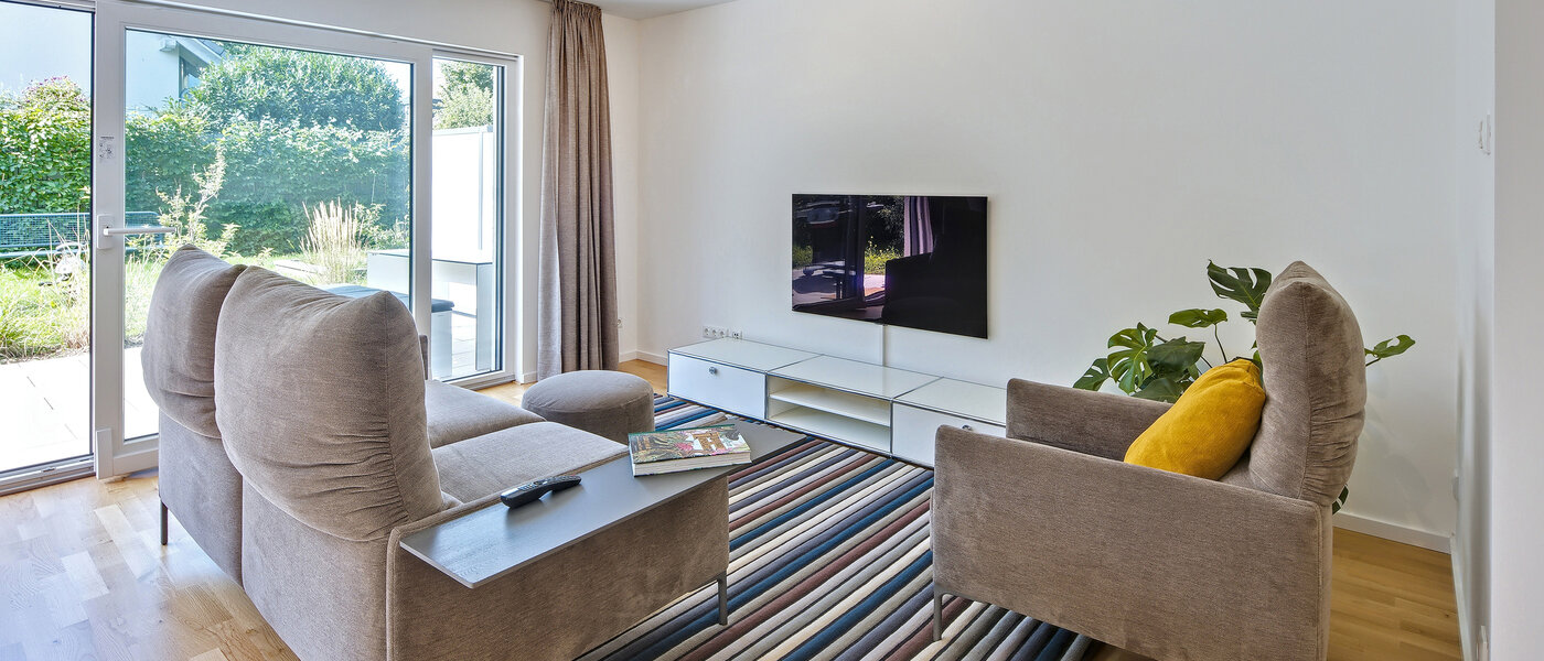 appartement München Berg am Laim 04 pièce à vivre 14557