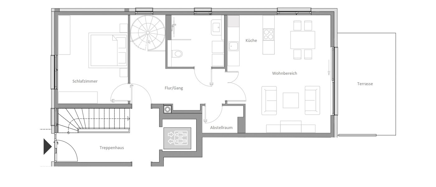 appartement München Berg am Laim 01 plan d'étage 14557