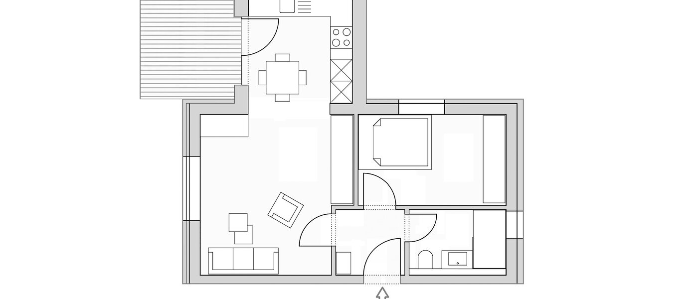 appartement Neufahrn b. Freising 01 plan d'étage 14560