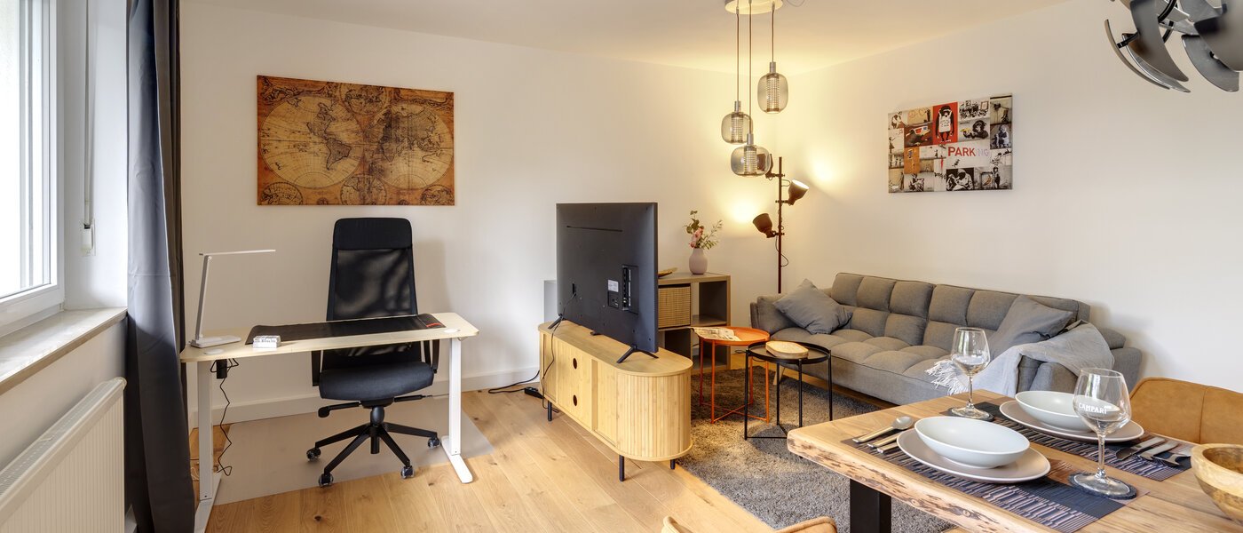 appartement München Maxvorstadt 02 pièce à vivre 14564