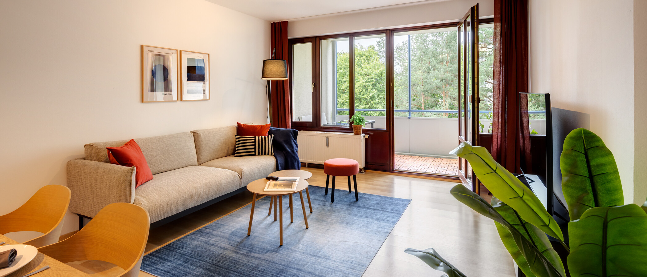 appartement München Neuperlach 01 pièce à vivre 14565