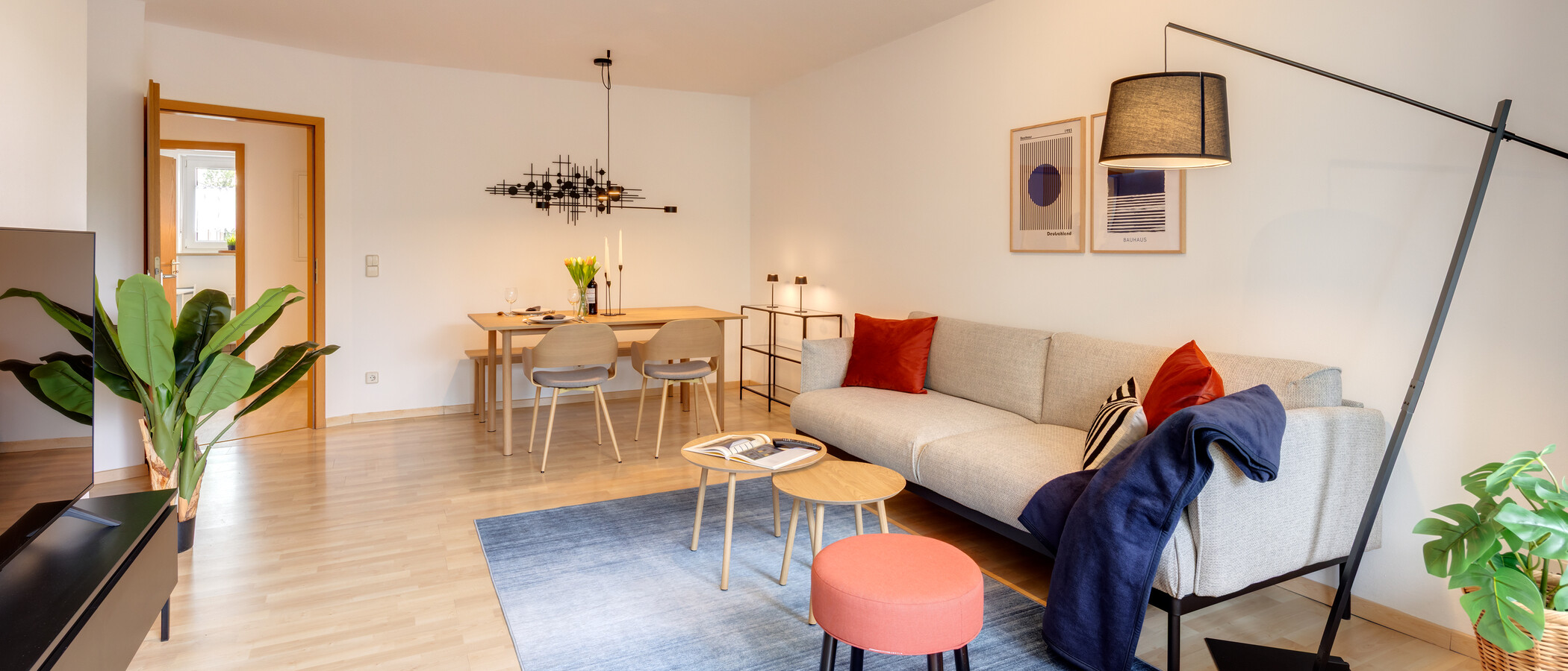 appartement München Neuperlach 03 pièce à vivre 14565