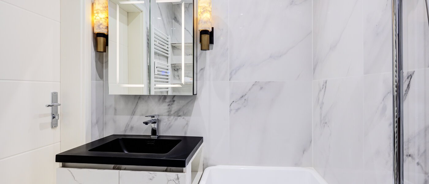 appartement München Schwabing (rechts der Leopoldstraße) 01 salle de bain 14569