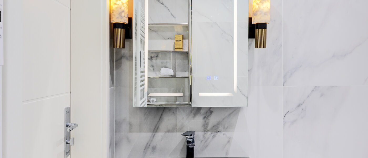 appartement München Schwabing (rechts der Leopoldstraße) 02 salle de bain 14569