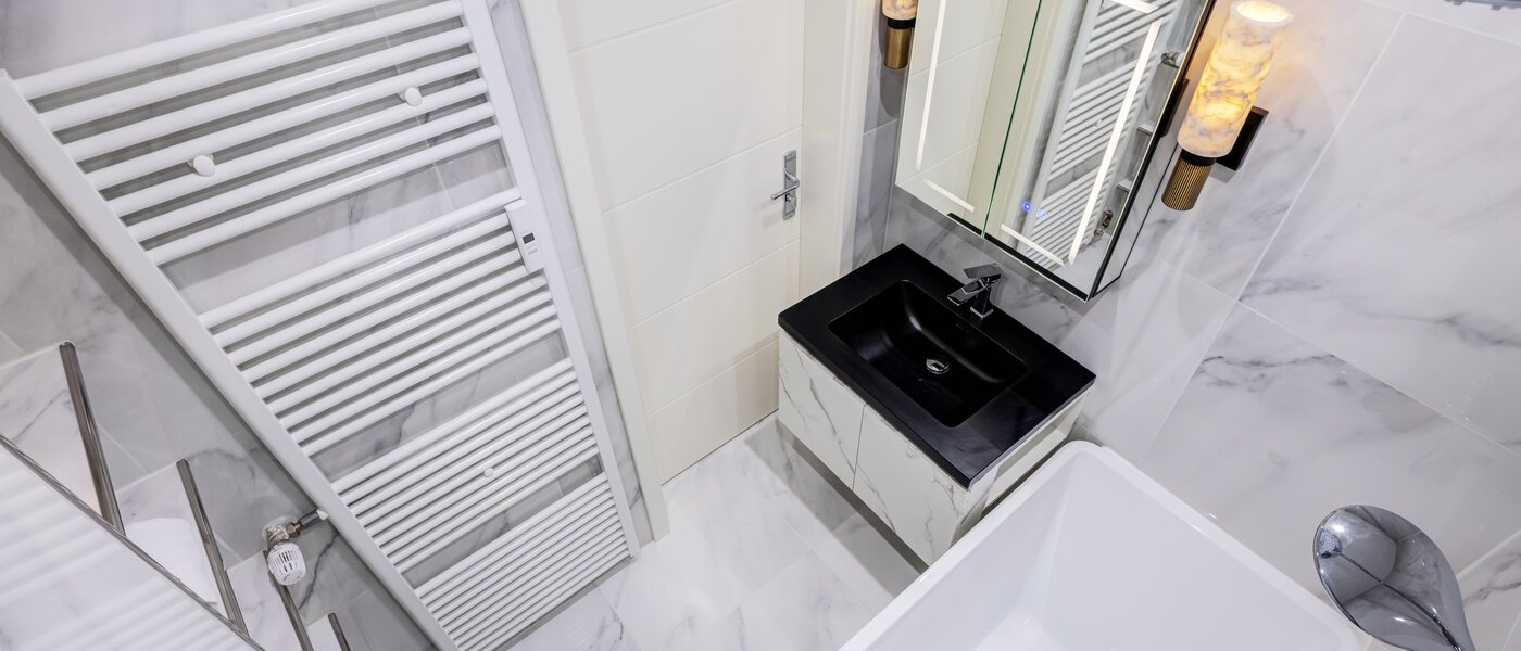 appartement München Schwabing (rechts der Leopoldstraße) 03 salle de bain 14569