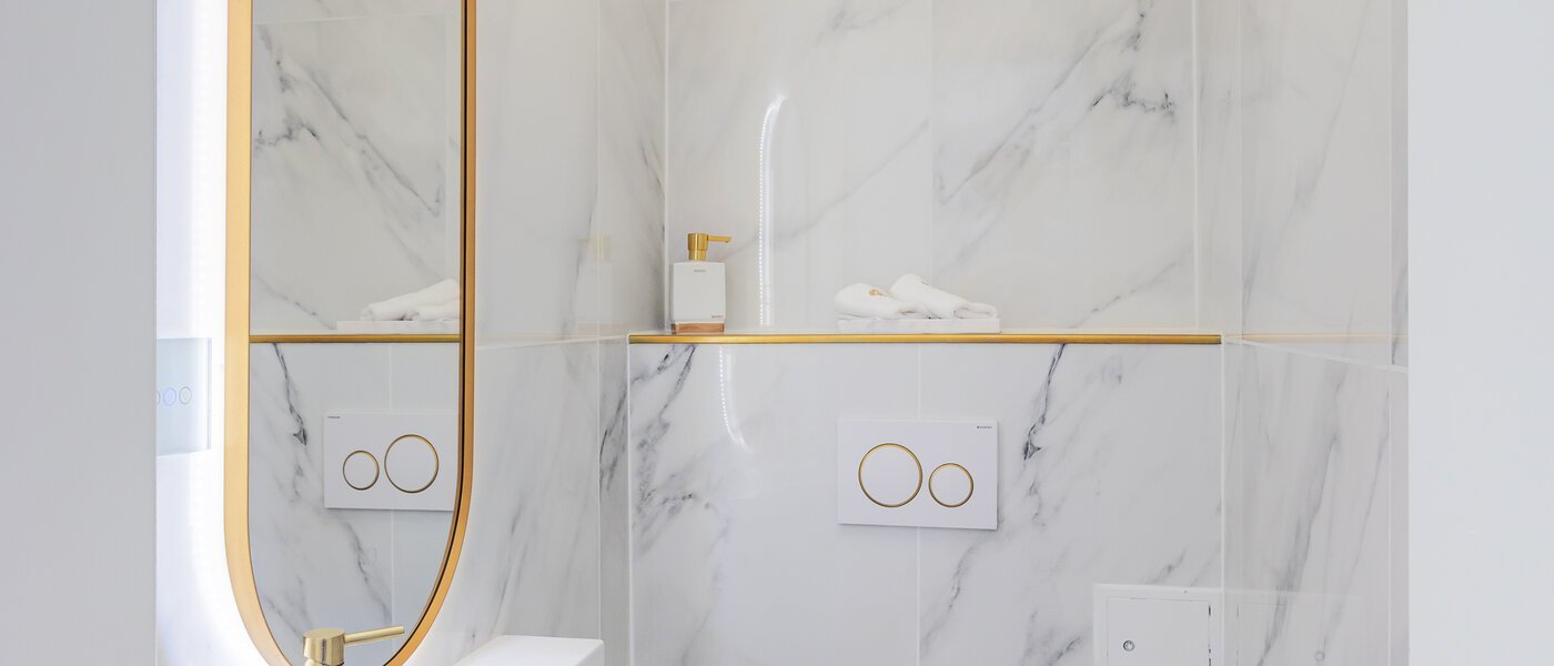 appartement München Schwabing (rechts der Leopoldstraße) 01 toilettes séparées 14569