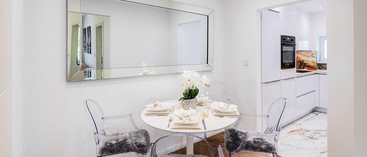 appartement München Schwabing (rechts der Leopoldstraße) 01 salle à manger 14569