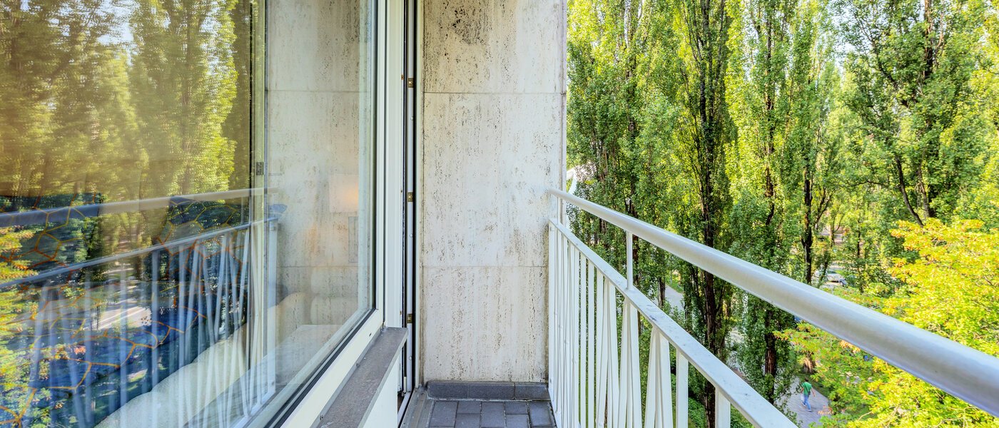 appartement München Schwabing (rechts der Leopoldstraße) 03 2e balcon 14569