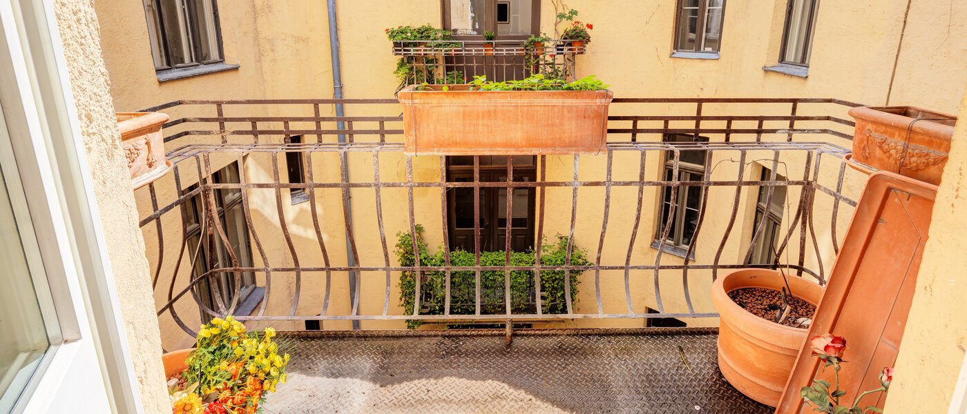 appartement München Lehel 01 balcon 14572