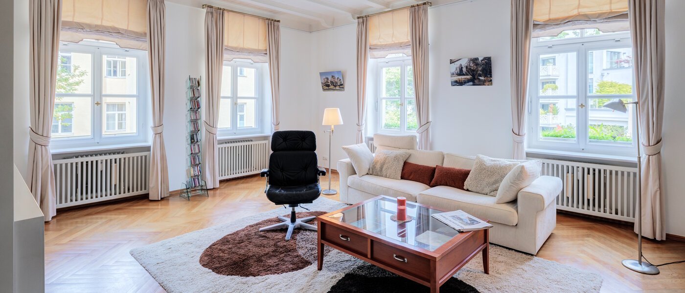 appartement München Lehel 03 pièce à vivre 14572