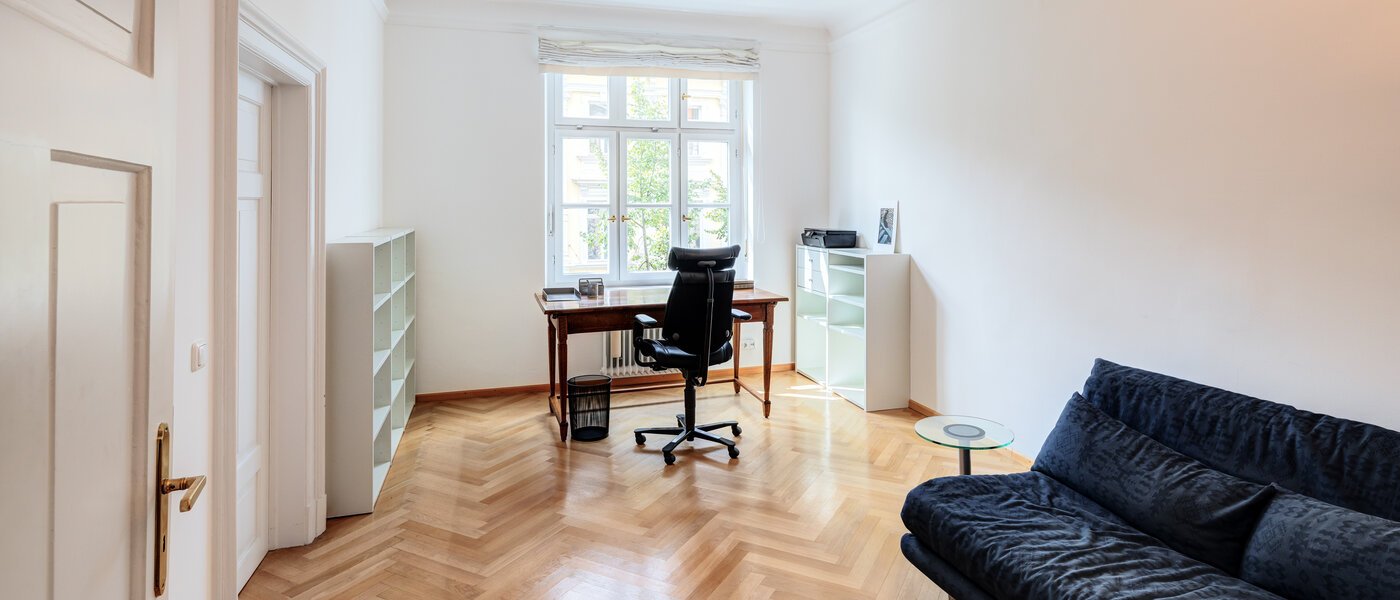 appartement München Lehel 01 Bureau/Chambre d’amis 14572