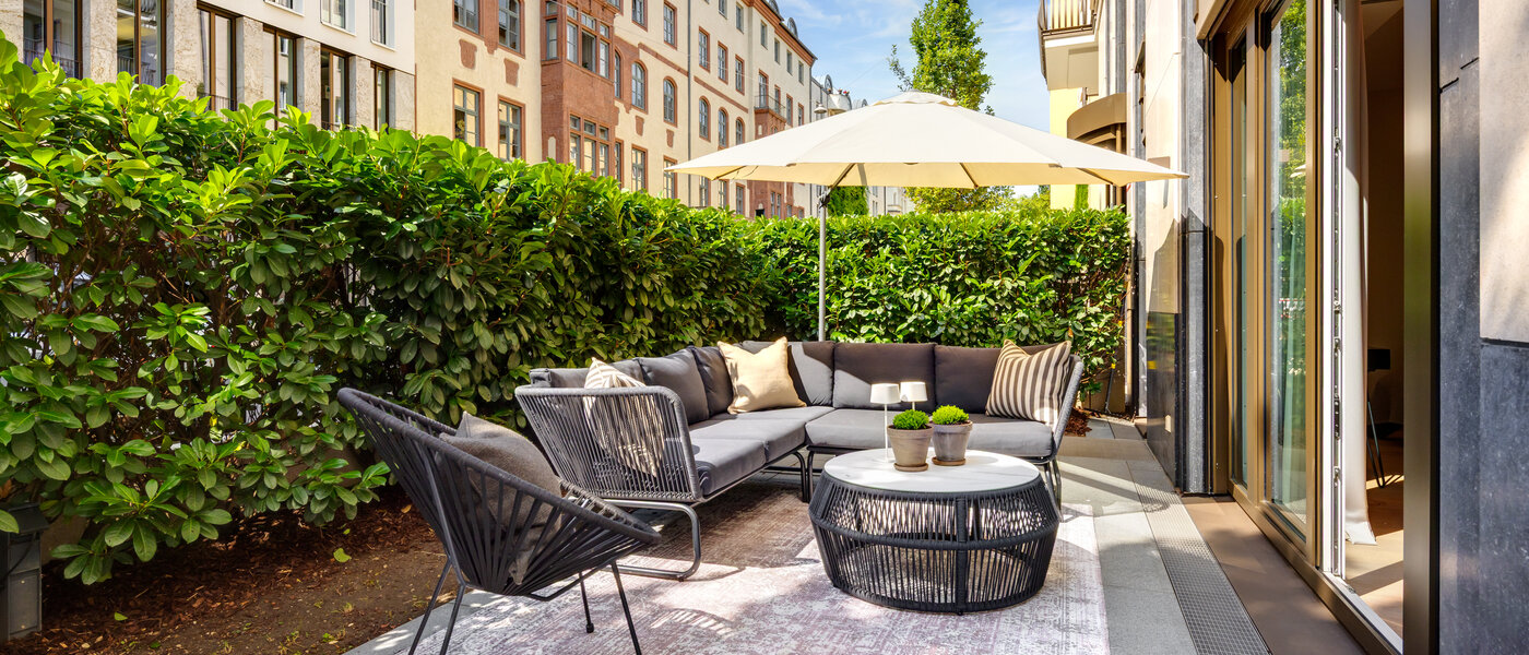 appartement München Maxvorstadt - Museumsviertel 01 terrasse 14574