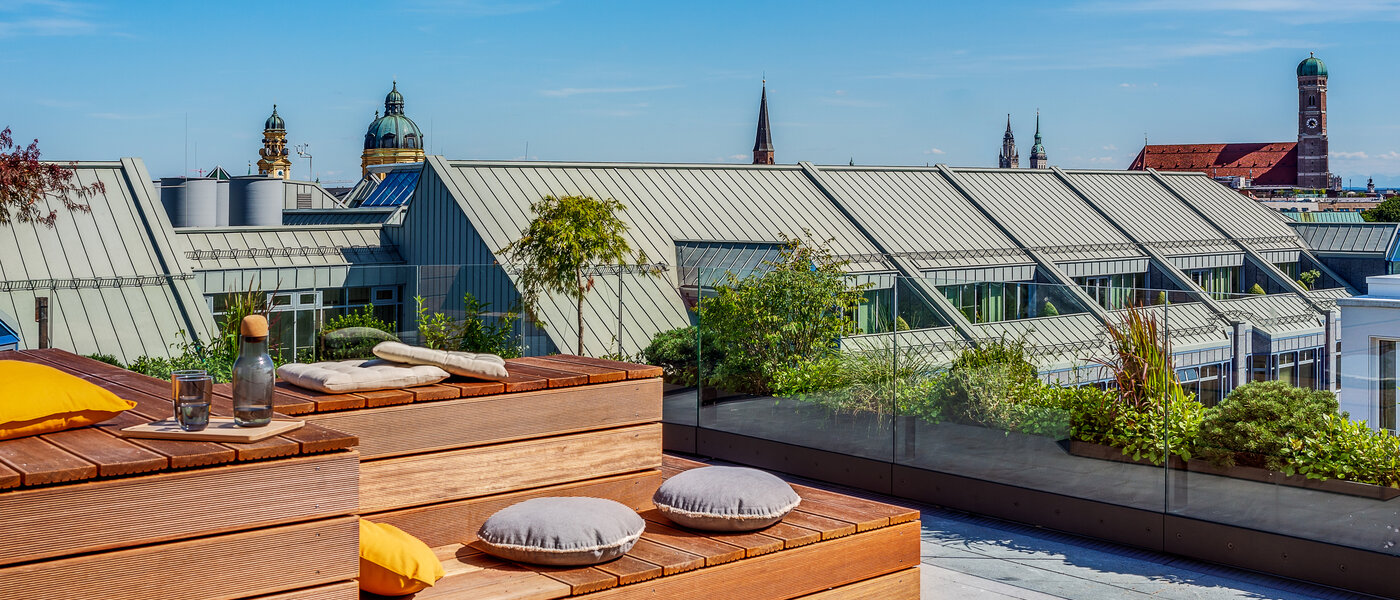 appartement München Maxvorstadt - Museumsviertel 02 terrasse commune  14574