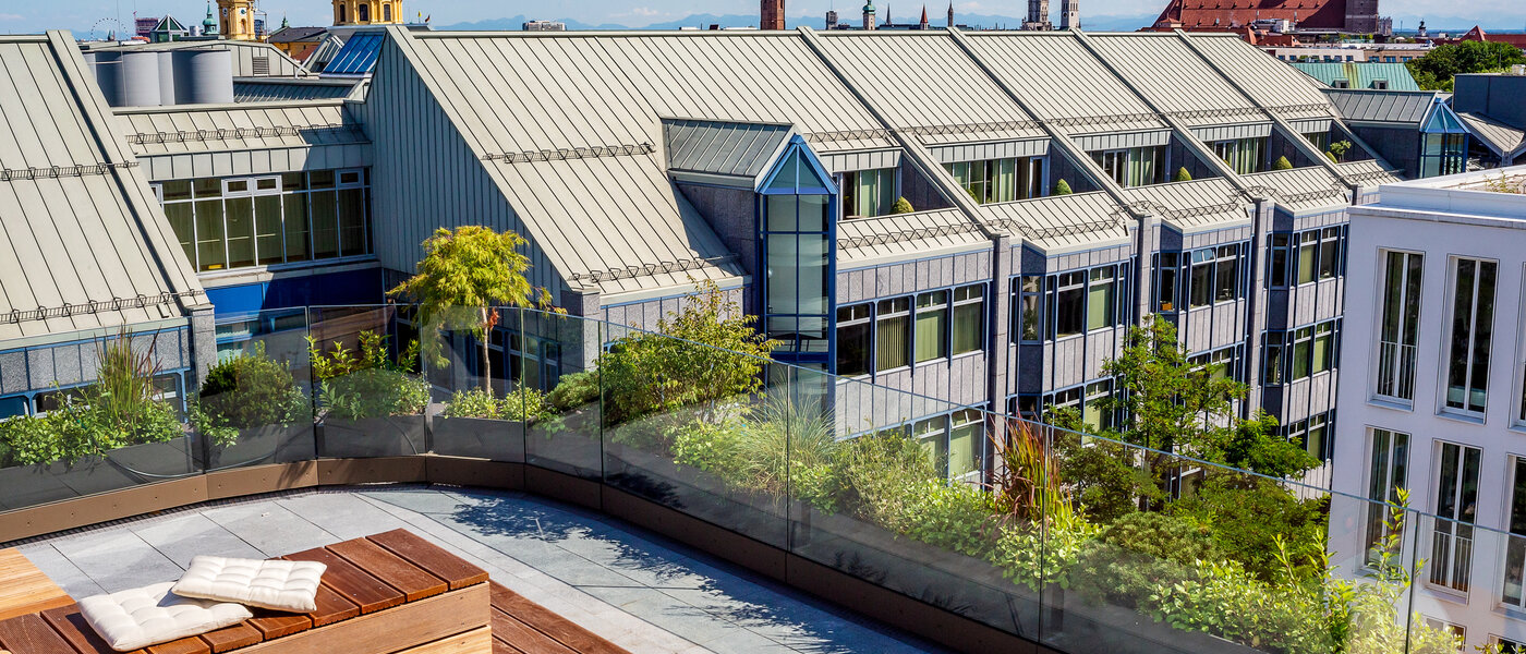 appartement München Maxvorstadt - Museumsviertel 03 terrasse commune  14574