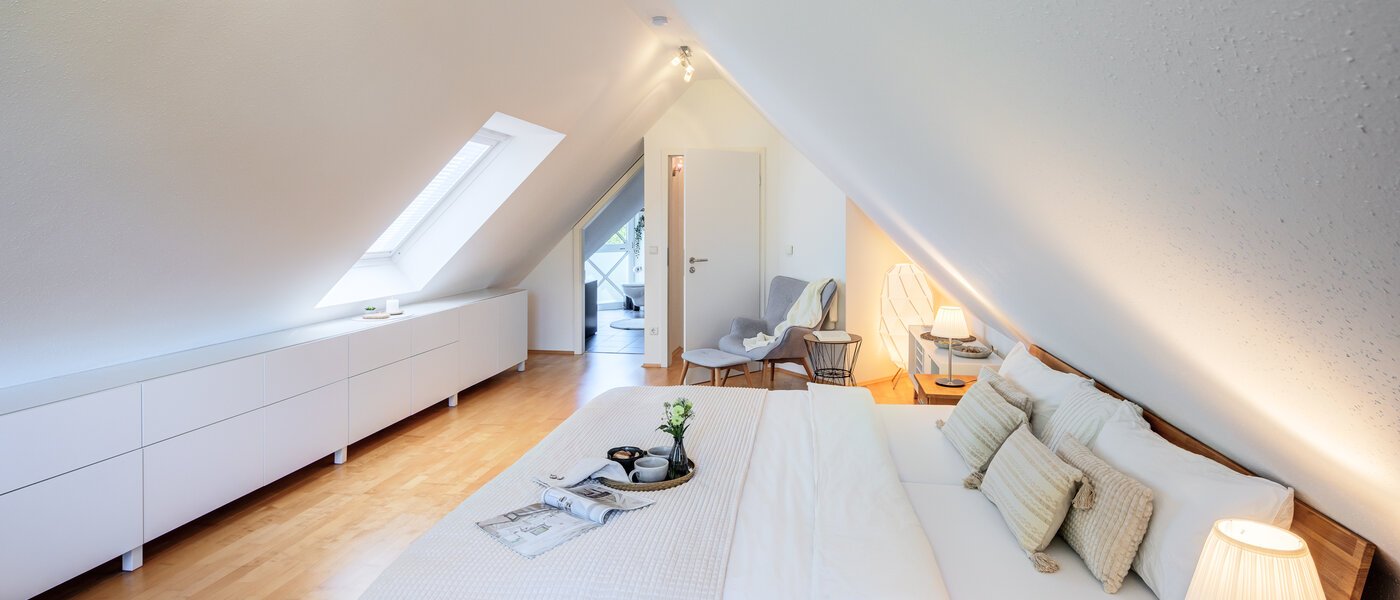 appartement style maisonnette Gröbenzell 05 2ième chambre 14575