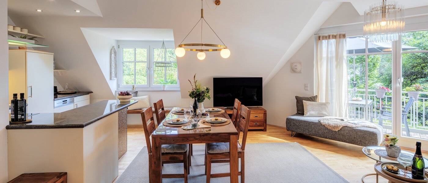 appartement style maisonnette Gröbenzell 02 pièce à vivre 14575