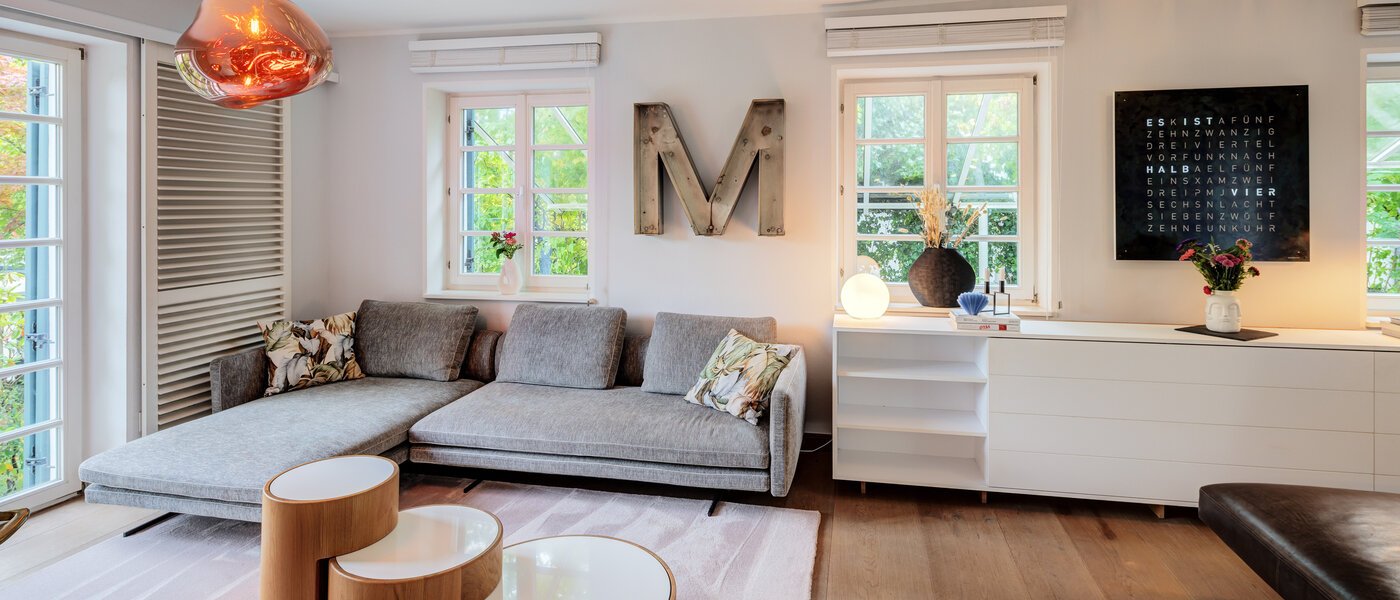 maison individuelle München Obermenzing 04 pièce à vivre 14582