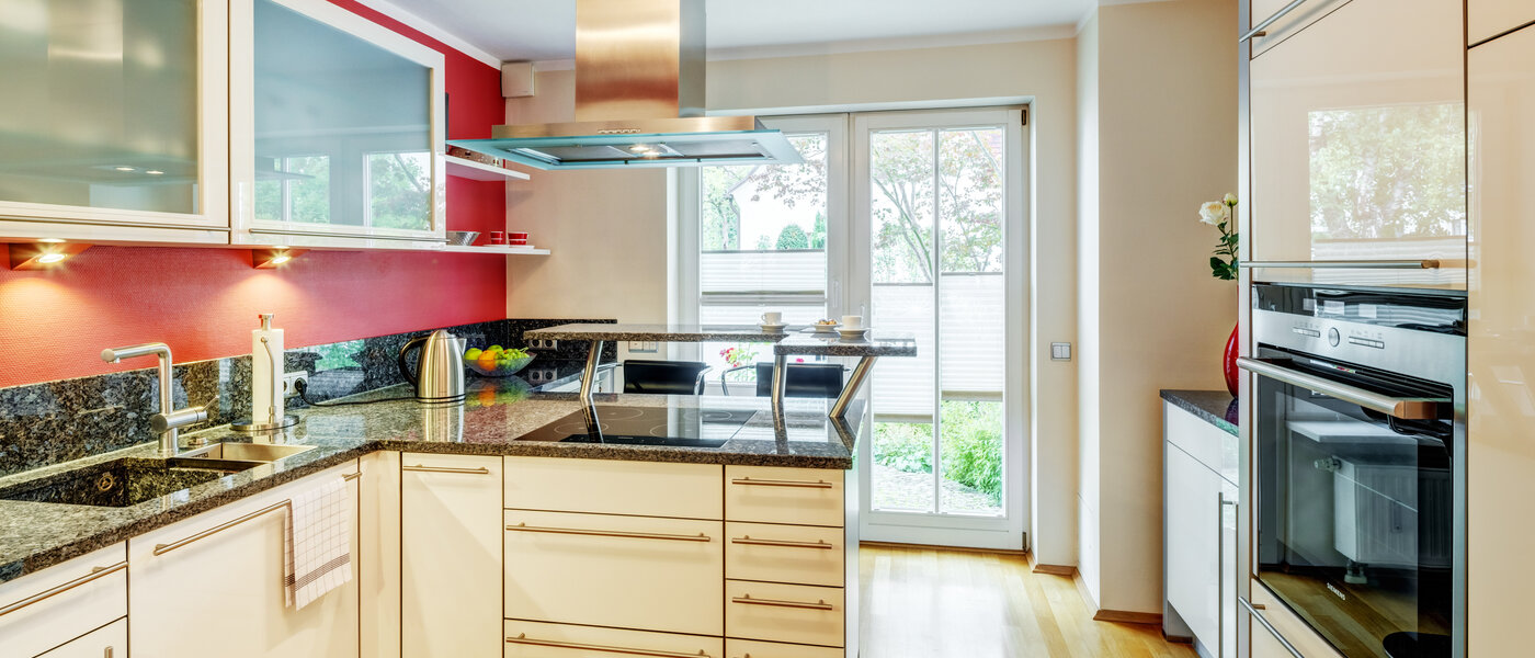 appartement style maisonnette München Fasangarten 01 cuisine 14585