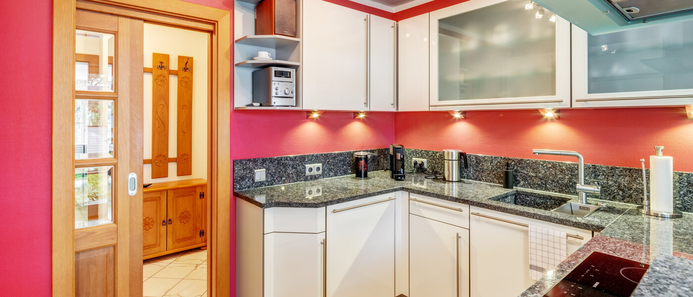 appartement style maisonnette München Fasangarten 03 cuisine 14585