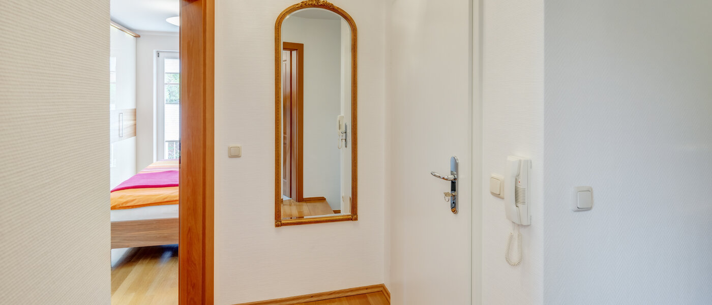 appartement style maisonnette München Fasangarten 05 entrée/couloir 14585