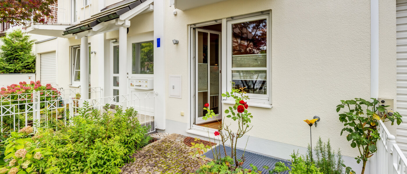 appartement style maisonnette München Fasangarten 04 jardin 14585