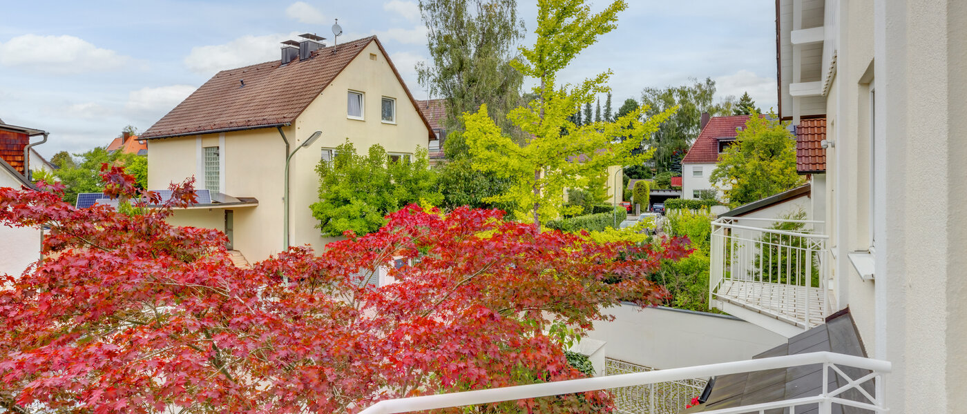 appartement style maisonnette München Fasangarten 01 balcon 14585