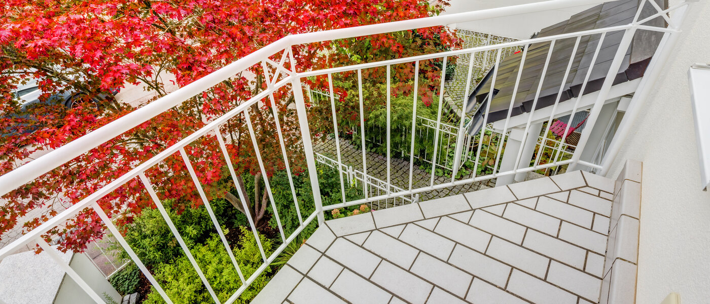 appartement style maisonnette München Fasangarten 02 balcon 14585