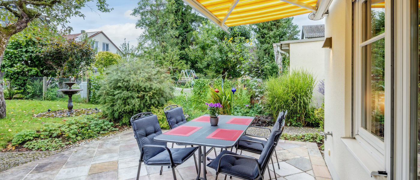 appartement style maisonnette München Fasangarten 01 terrasse 14585