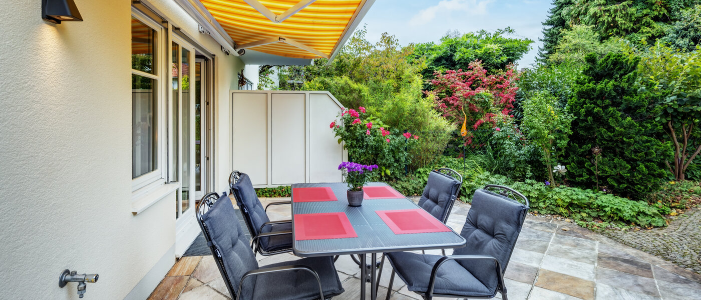 appartement style maisonnette München Fasangarten 02 terrasse 14585