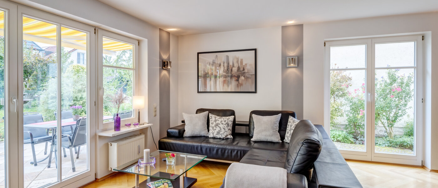 appartement style maisonnette München Fasangarten 05 pièce à vivre 14585