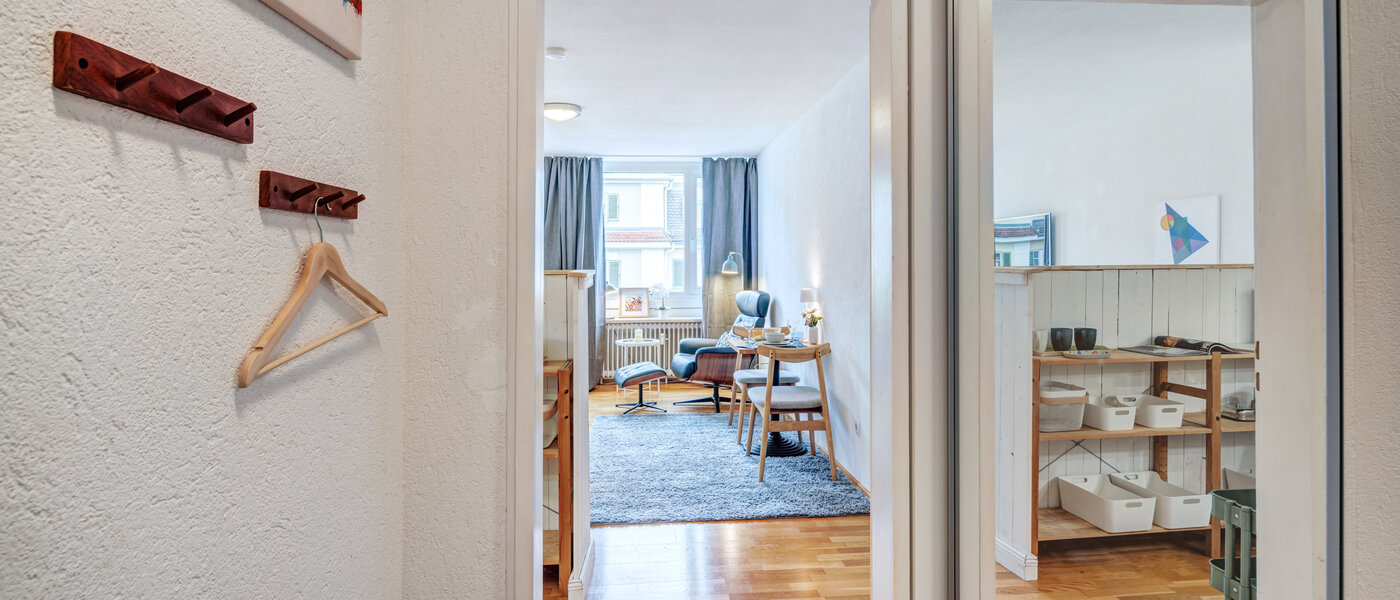 appartement München Neuhausen 01 entrée/couloir 14587