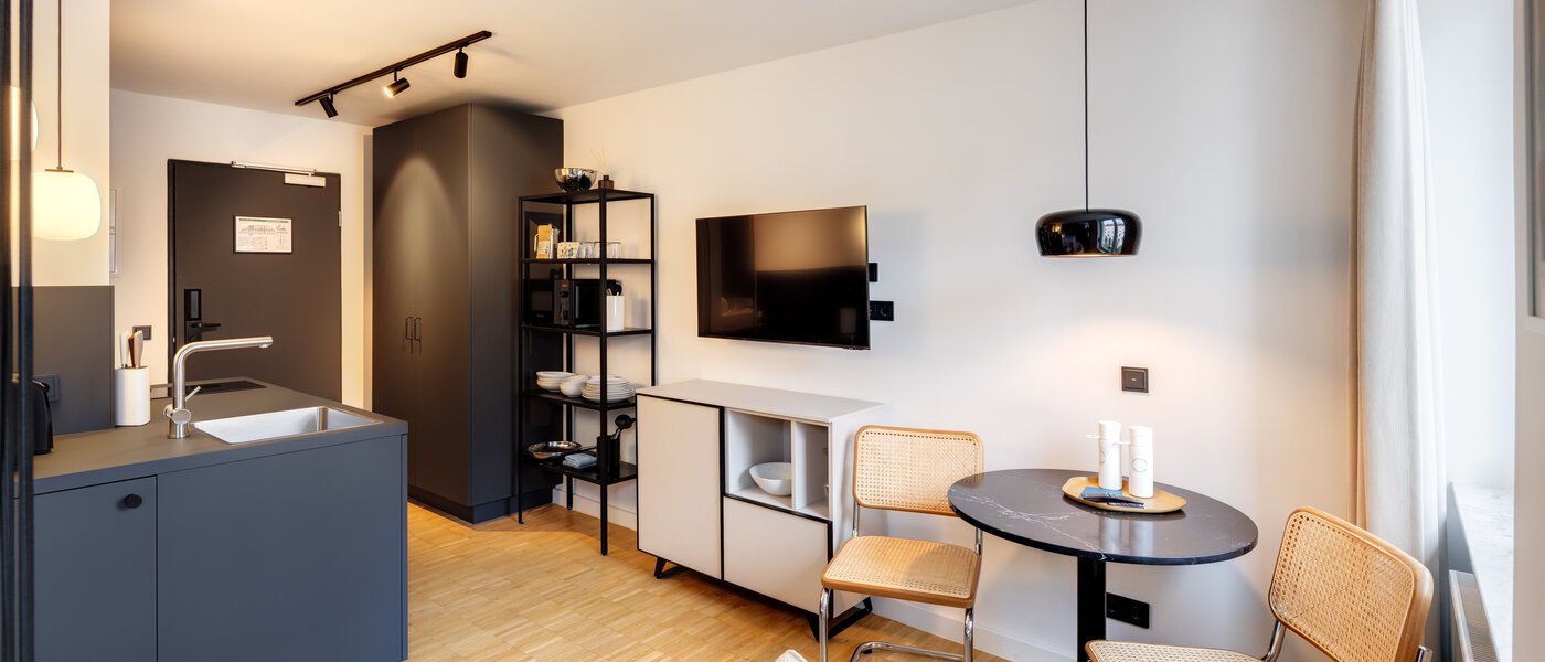 studio München Schwabing-West (rund um den Hohenzollernplatz) 04 pièce à vivre 14592