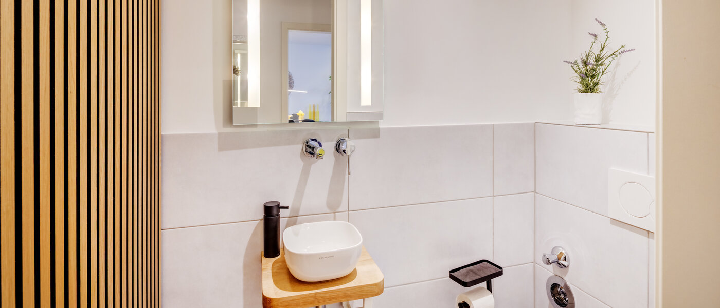 appartement München Westkreuz 01 toilettes séparées 14594