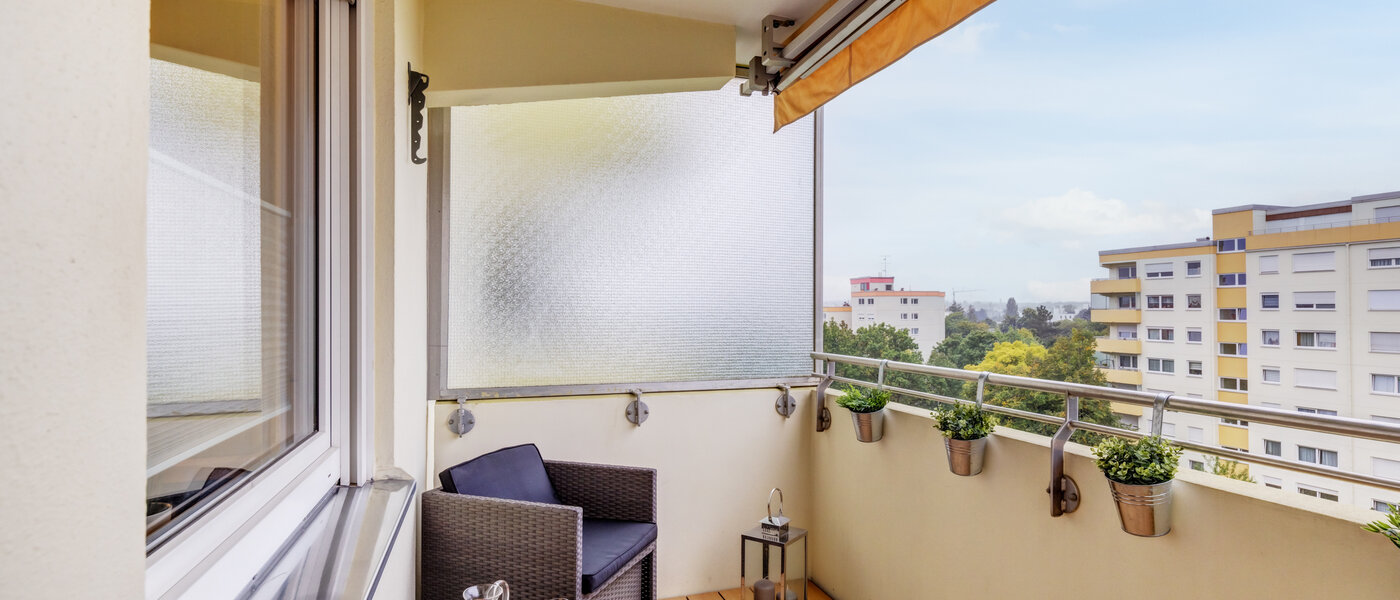 appartement München Westkreuz 01 balcon 14594