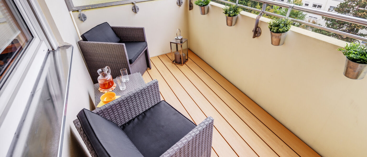 appartement München Westkreuz 02 balcon 14594