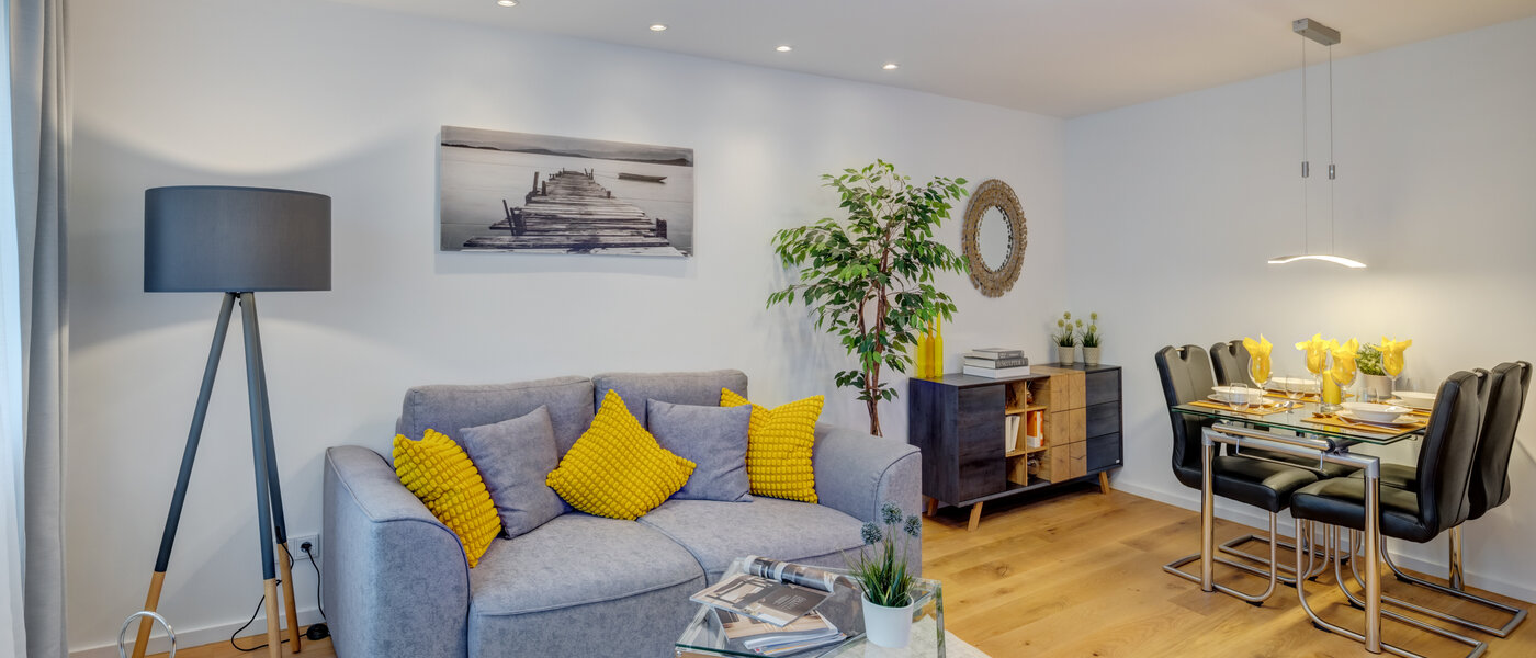 appartement München Westkreuz 02 salle de séjour 14594