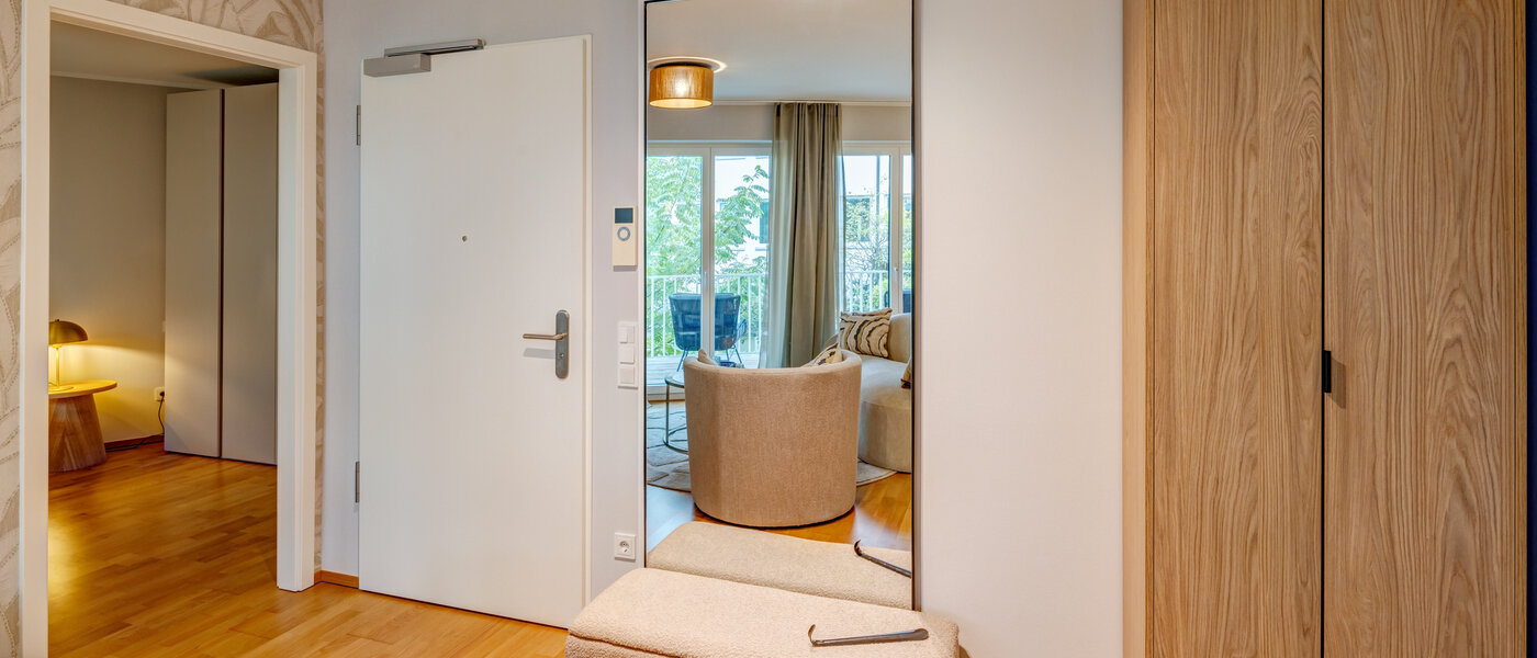 appartement München Maxvorstadt 01 entrée/couloir 14603