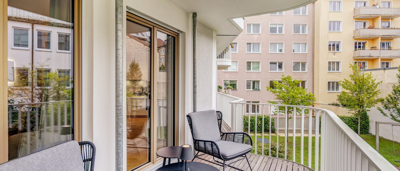 appartement München Maxvorstadt 01 balcon 14603