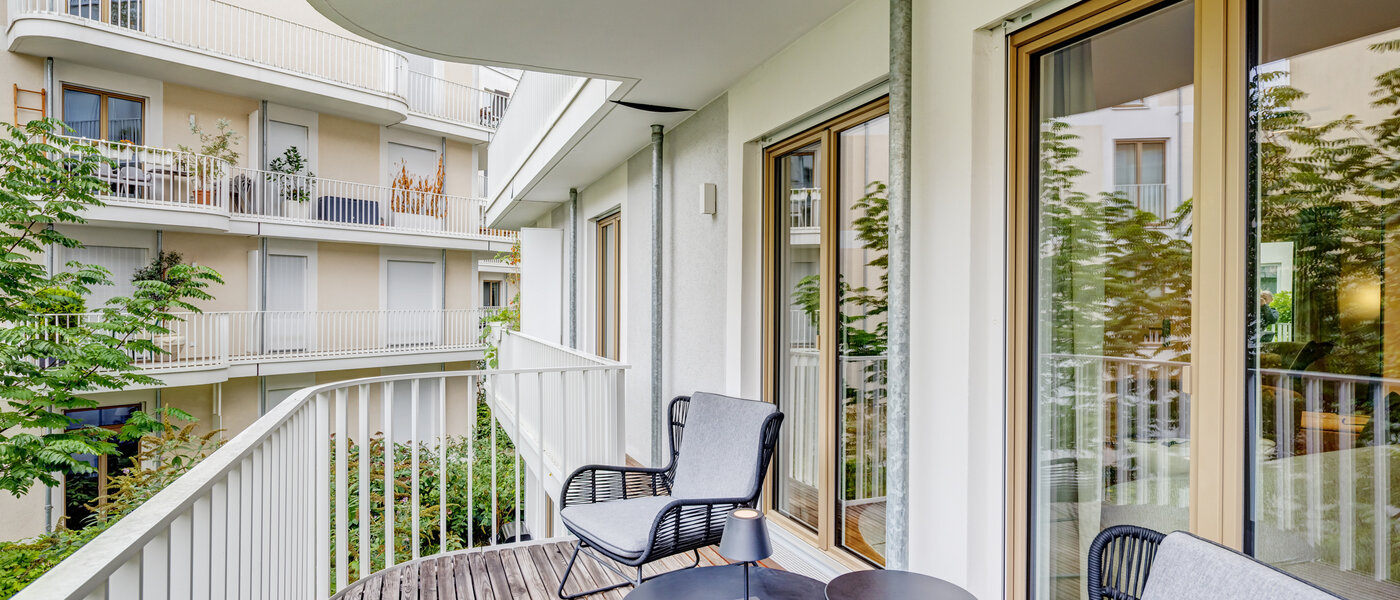 appartement München Maxvorstadt 03 balcon 14603