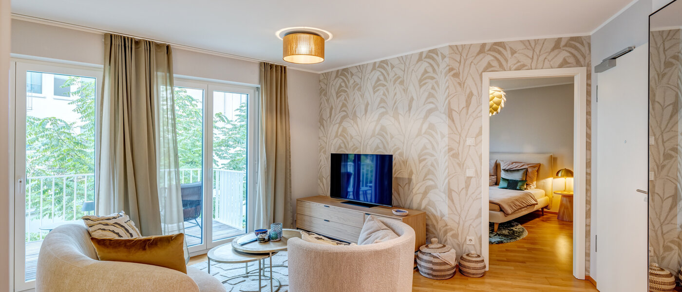 appartement München Maxvorstadt 01 pièce à vivre 14603