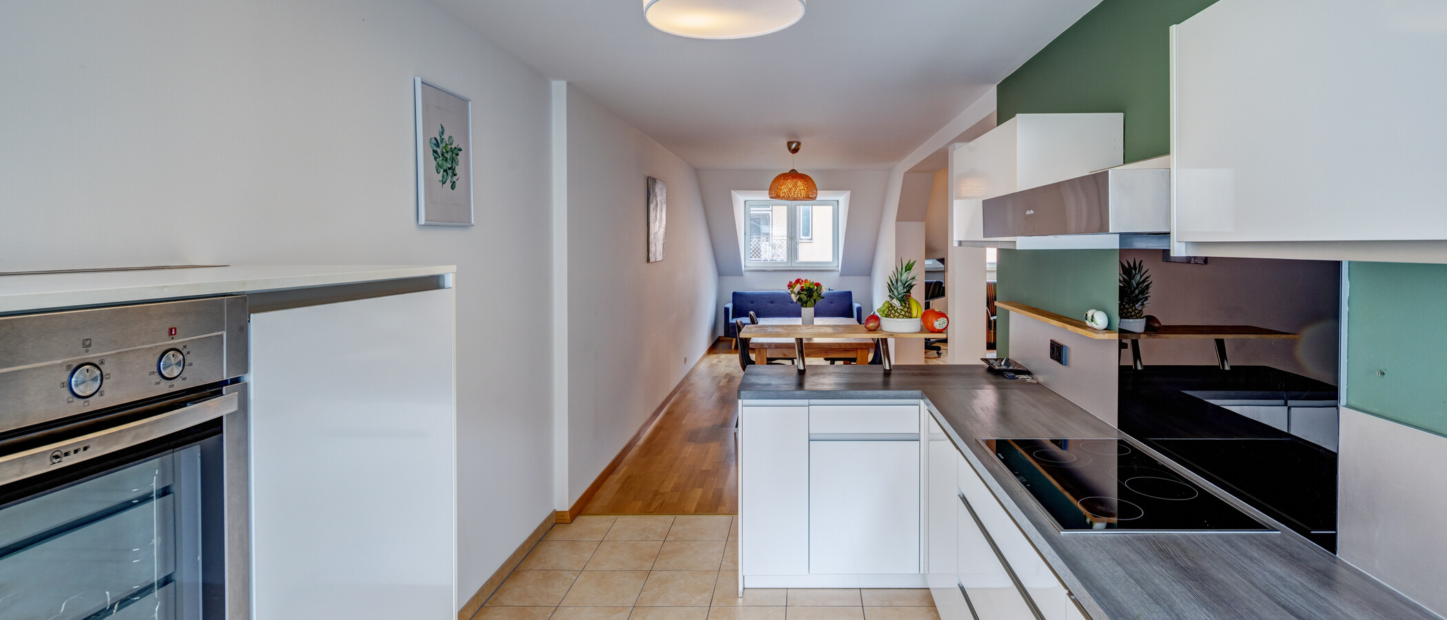 appartement sous les toits München Ludwigsvorstadt 04 cuisine 14609