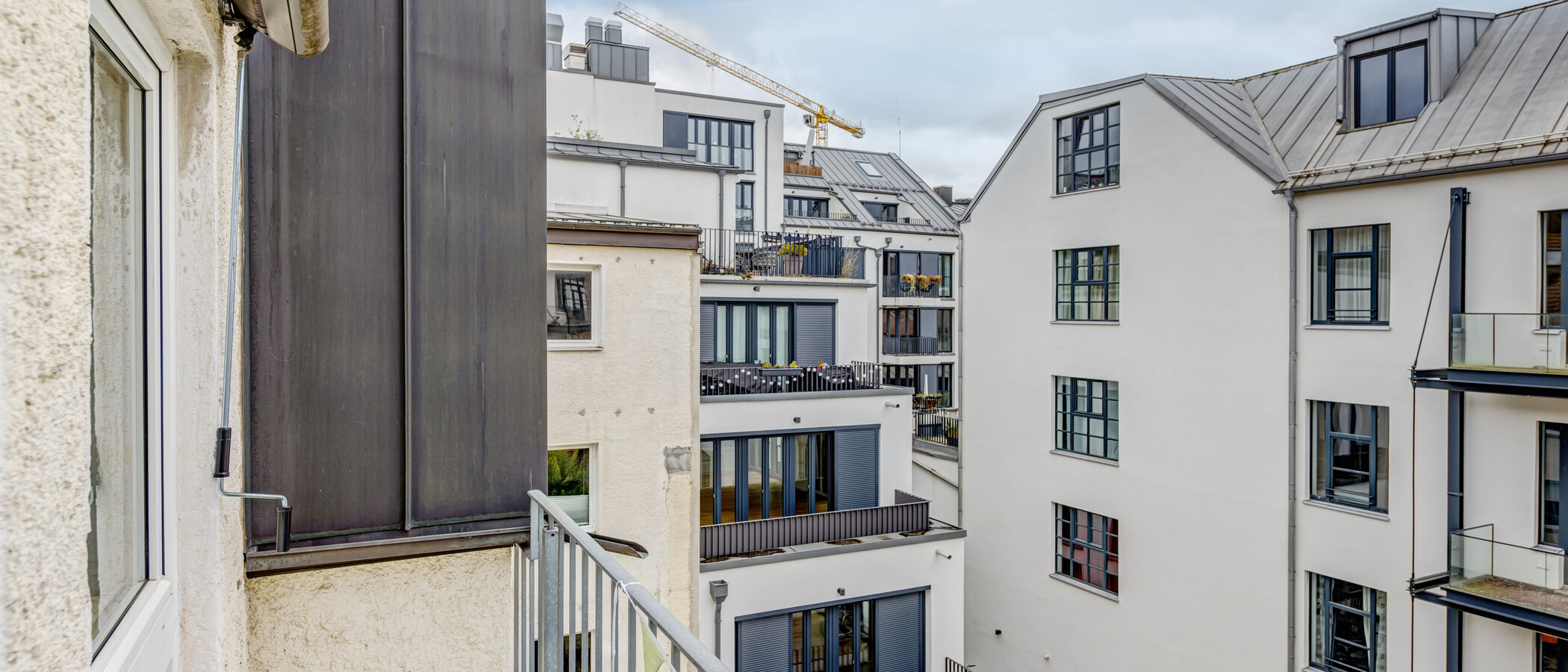 appartement sous les toits München Ludwigsvorstadt 02 balcon 14609